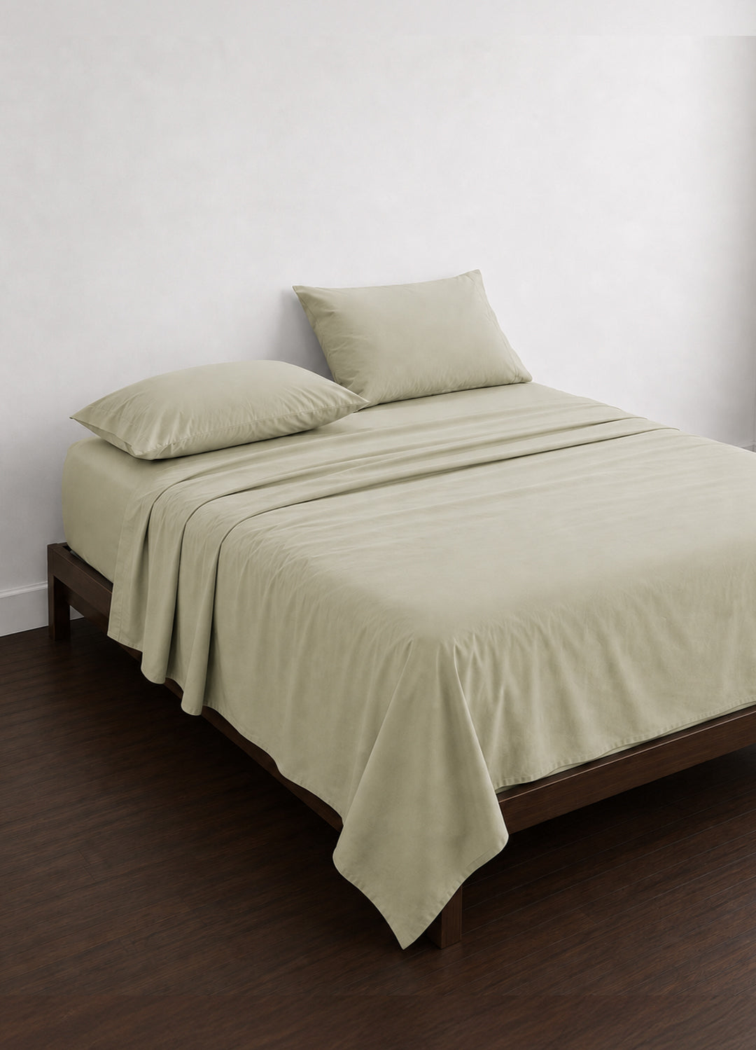 100% Cotton Percale Sheet Set - Linen